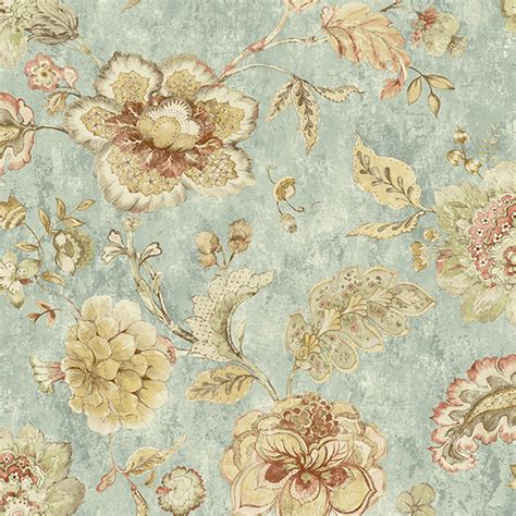 36 Jacobean Floral Wallpaper