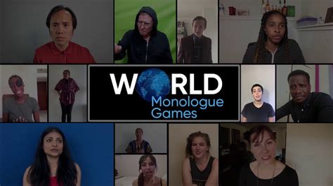 Join World Monologue Games A Global Performing Event Youtube