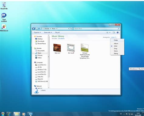 Windows 7 Build 7048 Rc Branch Leaked Screenshots