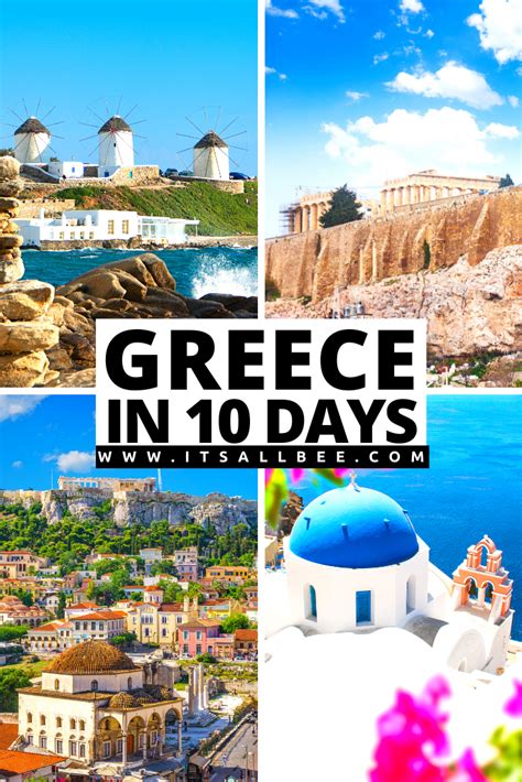 10 Day Greece Itinerary The Perfect Athens Mykonos Santorini Itinerary