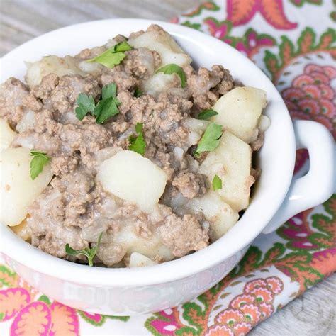 Ground Beef Potato Hash Busy Cooks Rezfoods Resep Masakan Indonesia