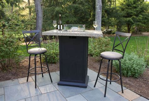 Bar Height Fire Pit Table Oneathomeclub