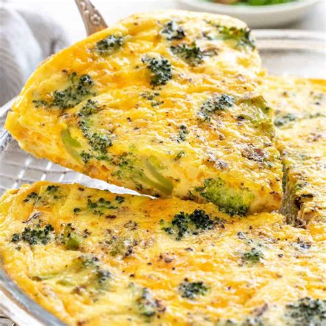 Crustless Broccoli Quiche Jessica Gavin