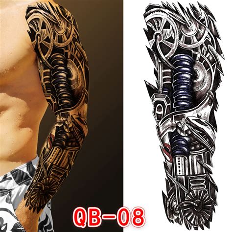 Wng Men Arm Tattoo Temporary Tattoos Sticker Tatoo Hot 3d Art Waterproof