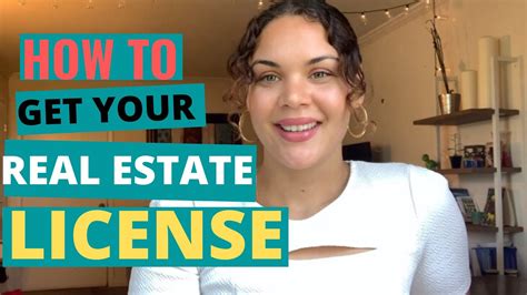 How To Get Your Real Estate License Youtube