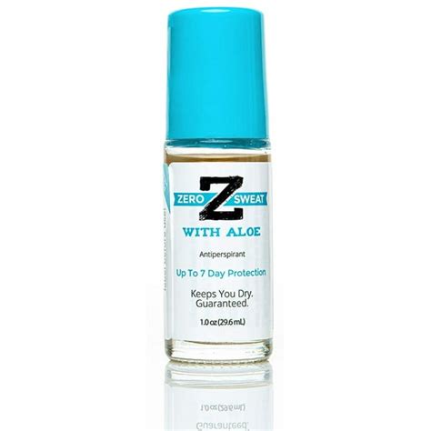 Zerosweat Antiperspirant Deodorant Waloe Clinical Strength