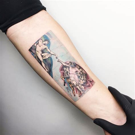 Incre Bles Tatuajes Inspirados En Famosas Obras De Arte