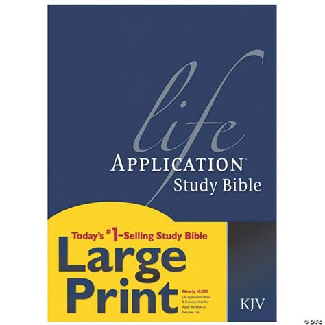 King James Version Life Application Study Bible Large Print