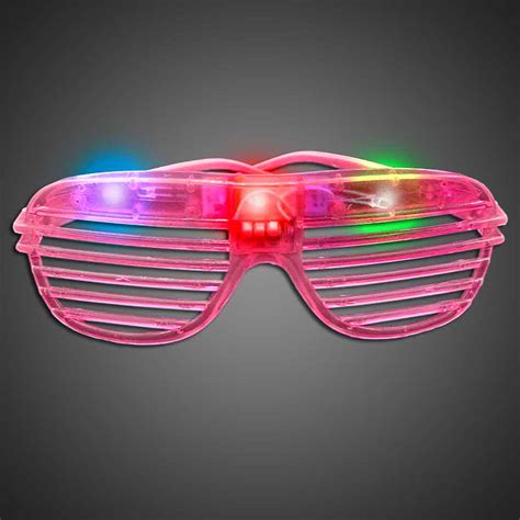 Extreme Glow Pink Lighted Party Sunglasses