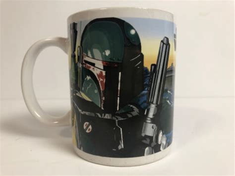 2014 Star Wars Boba Fett Greedo Dengar Coffee Cup Mug Galerie Ebay