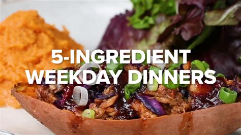 5 Ingredient Weekday Dinner Tasty Youtube