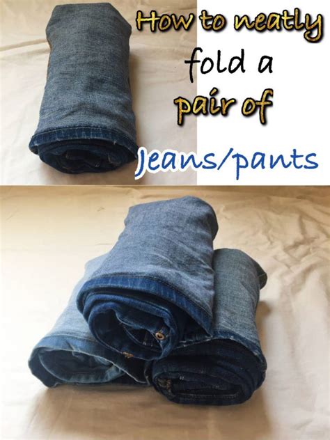 Day 30 How To Fold A Jeanspant Neatly Travel Essentials How To
