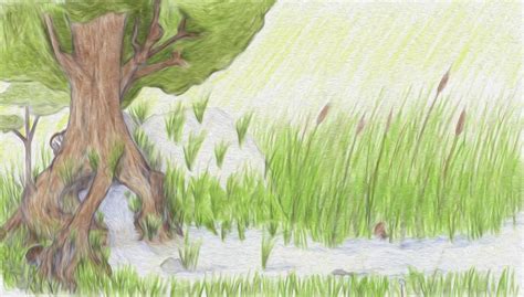 Happy rabbits practice a cute behavior known as a binky: they jump up in the. Tree Spring. Nature. Drawings. Pictures. Drawings ideas for kids. Easy and simple.