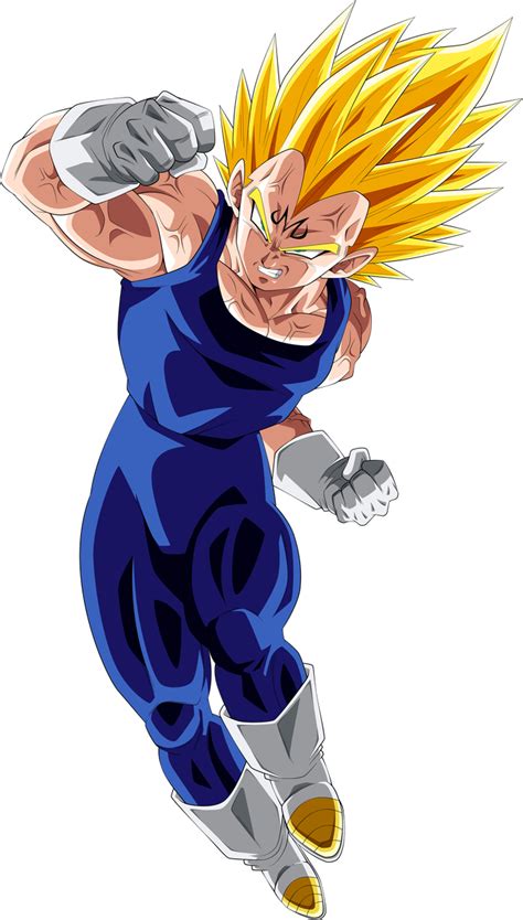 Vegeta Majin Super Saiyan 2 Palette 3 By Thetabbyneko Anime Dragon