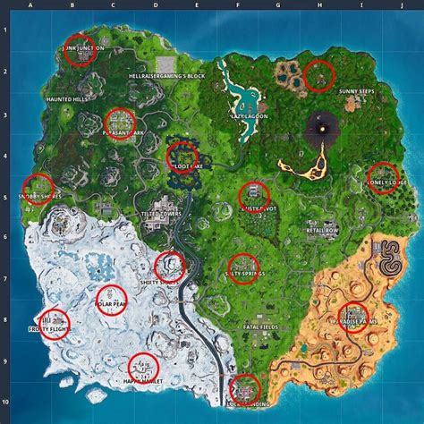 Vending Machine Locations Fortnite Guide Stash