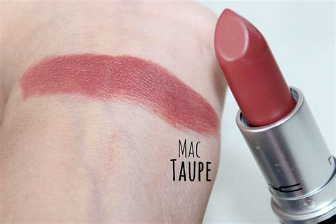 Mac Taupe Lipstick Review And Swatch