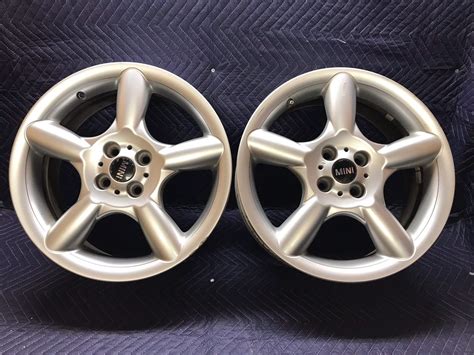 Fs 07 10 Mini Cooper 17 Inch Factory Aluminum 5 Spoke Wheels North