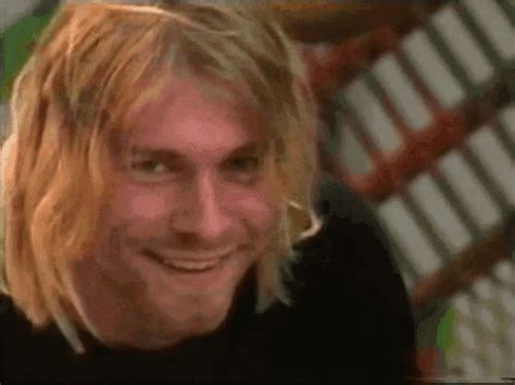 verse 1 bright, sparkly teeth struck me baby, baby, come back i sat and jerked smile, smile, smile, oh. Kurt Cobain Smile GIFs | Tenor