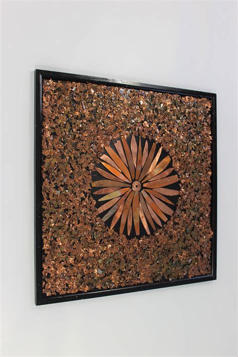 Beautiful Copper Abstract Wall Art Home Of Copper Art