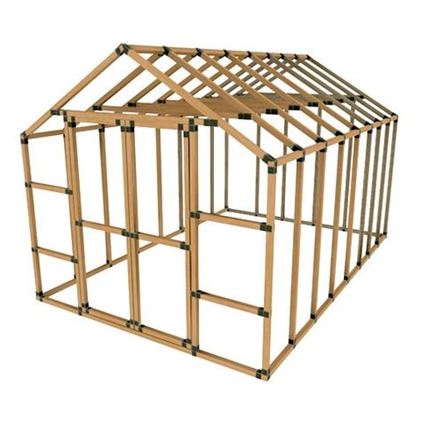 A metal kit shed generally takes less time, sometimes comes with assembly tools and is usually cheaper then purchasing wooden materials. Lifetime Sheds: SALE! 10X16 Shed Kit - DO IT YOURSELF by E-Z Frames! Promo Offer
