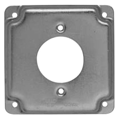 Raco 4 In Square Exposed Work Cover For Single 30a Round Device 10