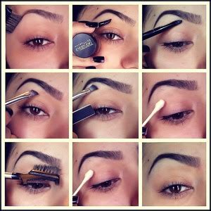 Brushing through your brows with a spoolie after filling them with a shadow or powder disperses the color for a. Newest Eyebrow Tools Photos | Beautylish