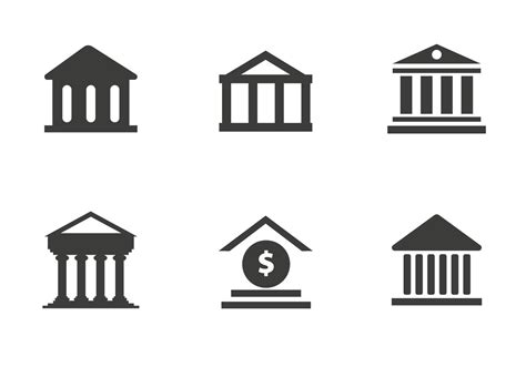Bank Icon Vector Art Icons And Graphics For Free Download