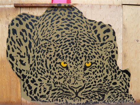 Cheetah Stencil Oerendhard1 Flickr