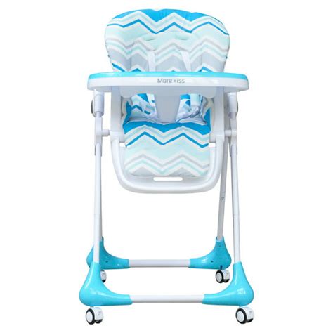 Baby High Chair Foldable Baby Feeding Chair With 7 Height Position