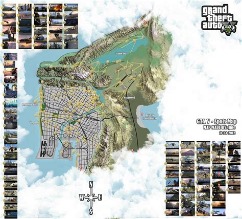Gta Fans Attempt To Piece Together Map Of Los Santos Based On