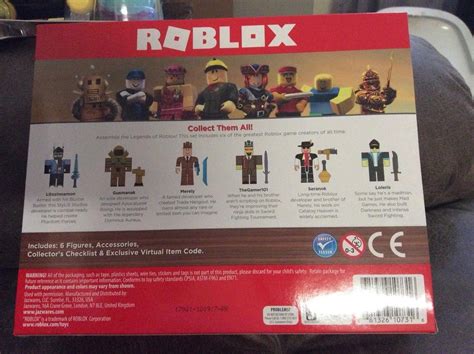 Roblox Legends Of Roblox 6 Pack Set Brand New 1920992290