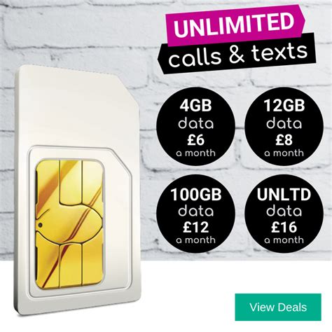 Compare The Best Sim Only Deals Cheapest Sim Card Offers Up To