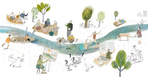 Illustration From What Is A River Illustration Picture Books