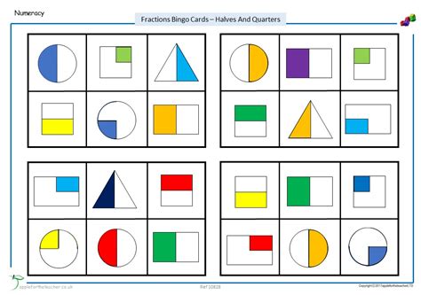 Quarters 1 Fraction Worksheets For Year 1 Age 5 6 By Urbrainycom Find