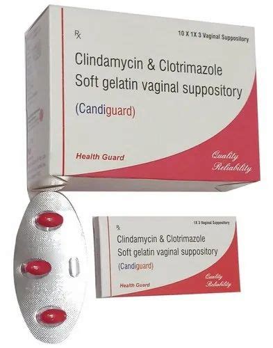 Candiguard Vaginal Suppositories 10x1x3 Prescription Rs 128 Box 7056