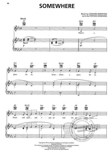 West Side Story Piano Vocal Selections Von Leonard Bernstein Im Stretta Noten Shop Kaufen