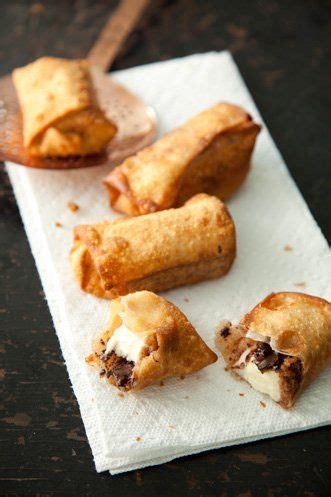 Mix 2 tablespoons white sugar and cinnamon together in a bowl. Ultimate Fantasy Deep-Fried Cheesecake | Paula Deen ...