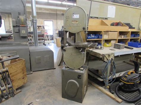 Machines Used Rockwell Delta 28 200 14 Vertical Band Saw