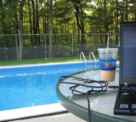Working Poolside Comcast Went Down For A Few Hours On Satu Flickr