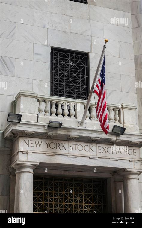 The New York Stock Exchange On Wall Street The Worlds Largest Stock