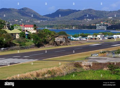 St Lucia Airportcastriesst Luciacaribbean Stock Photo Alamy