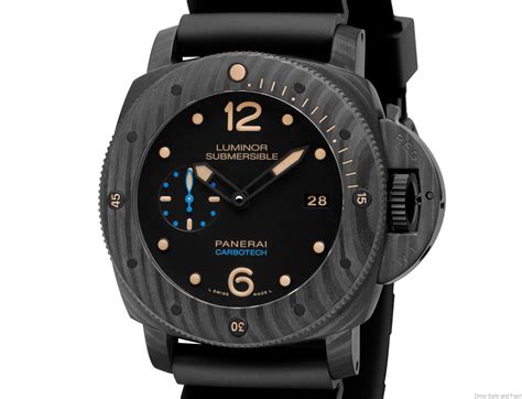 Panerai Unveils Its First Carbon Fibre Watch Drive Safe And Fast