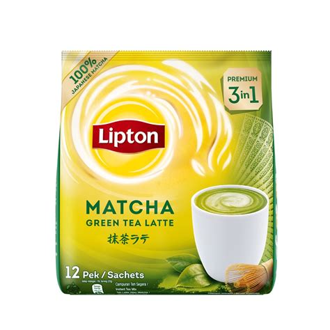 Lipton Matcha Green Tea Latte Cacao World Ltd
