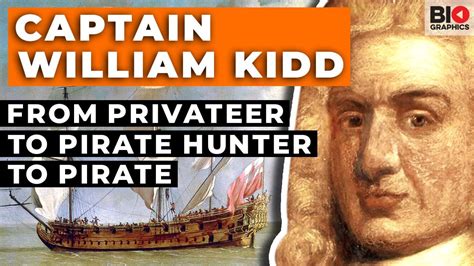 Captain William Kidd From Privateer To Pirate Hunter To Pirate Youtube