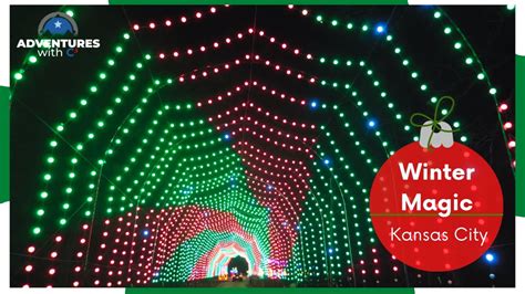 Winter Magic Drive Through Light Show Swope Park Kansas City YouTube