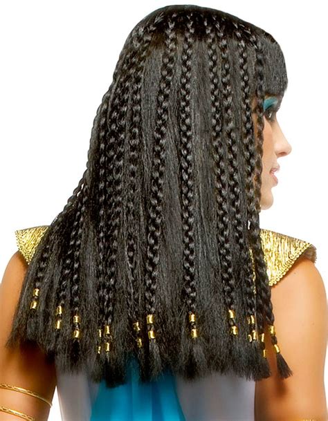 click for a larger image black goddess cleopatra wig cleopatra costume