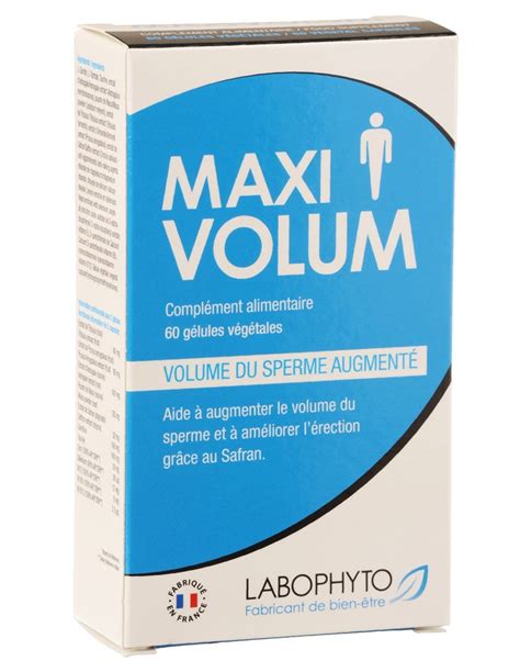 Maxi Volum Produit Pour Augmenter Volume De Sperme 60 Gélules
