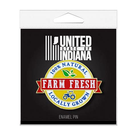Farm Fresh Pin United State Of Indiana