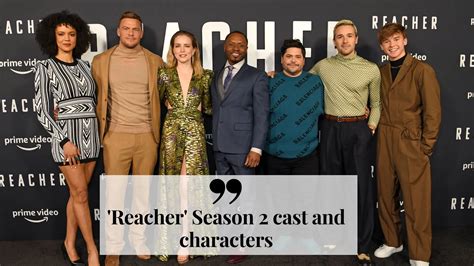 Reacher Season 2 Cast And Characters