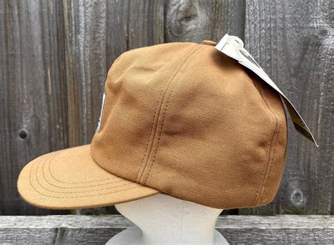 Vintage Carhartt Hat Style Ajusté Classic Khaki Avec Logo Etsy